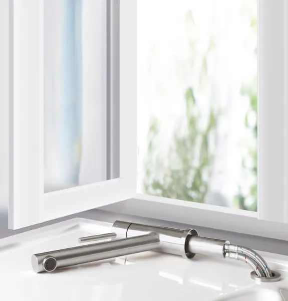 VILLEROY & BOCH VILLEROY & BOCH - Drezová batéria Como Window Nerez 925700LC