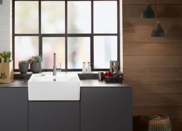 VILLEROY & BOCH VILLEROY & BOCH - Keramický drez Villeroy & Boch modulový, 632061TR, Timber 632061TR