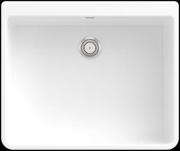 VILLEROY & BOCH VILLEROY & BOCH - Keramický drez Farmhouse 60 X (= Spülstein 60 X) White alpin modulový 595 x 500 x 200 bez excentra 636001R1