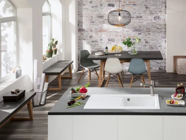 VILLEROY & BOCH VILLEROY & BOCH - Keramický drez Subway Style 60 Stone white nástavný 1000 x 510 bez excentru 336101RW