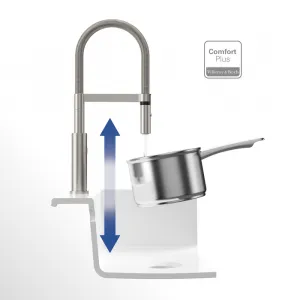 VILLEROY & BOCH VILLEROY & BOCH - Drezová batéria Steel Expert 2.0, odnímateľná sprcha, nerez 928000LC