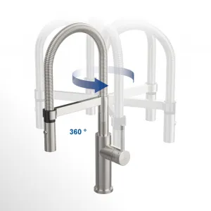 VILLEROY & BOCH VILLEROY & BOCH - Drezová batéria Steel Expert 2.0, odnímateľná sprcha, nerez 928000LC