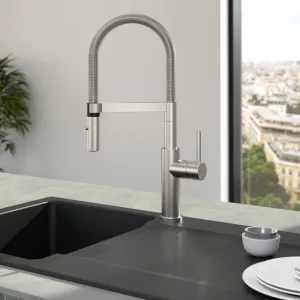 VILLEROY & BOCH VILLEROY & BOCH - Drezová batéria Steel Expert 2.0, odnímateľná sprcha, nerez 928000LC