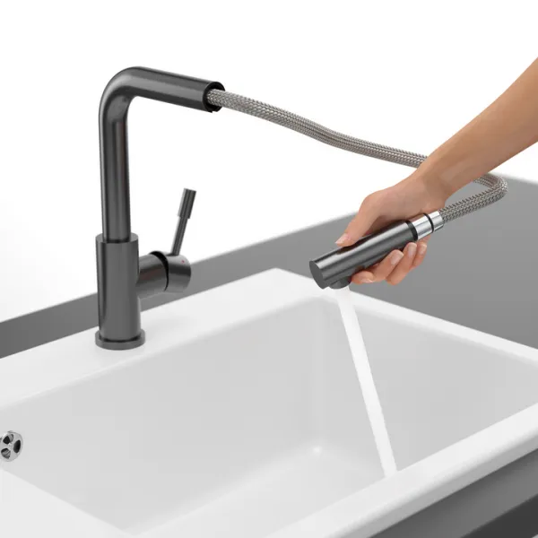 VILLEROY & BOCH VILLEROY & BOCH - Drezová batéria Steel Shower Antracit 96970105