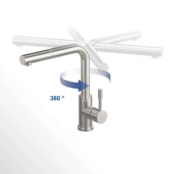VILLEROY & BOCH VILLEROY & BOCH - Drezová batéria Steel Shower Antracit 96970105