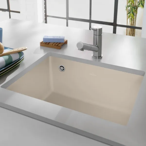 VILLEROY & BOCH VILLEROY & BOCH - Keramický drez Villeroy & Boch podstavný Subway 60 SU, 331001AM, Almond 331001AM