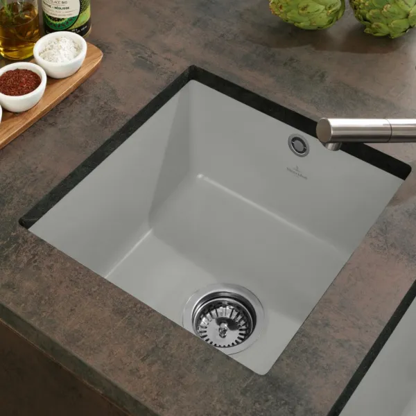 VILLEROY & BOCH VILLEROY & BOCH - Keramický drez Villeroy & Boch podstavný Subway 50 SU, 332501SM, Steam 332501SM