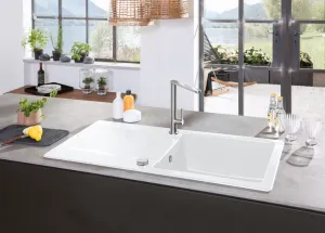 VILLEROY & BOCH VILLEROY & BOCH - Keramický drez Villeroy & Boch Siluet 50, 333501R1 White Alpin 333501R1