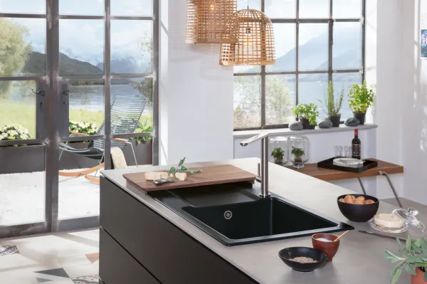 VILLEROY & BOCH VILLEROY & BOCH - Príslušenstvo k drezom Villeroy & Boch - doska na krájanie 8K361000, orech 8K361000