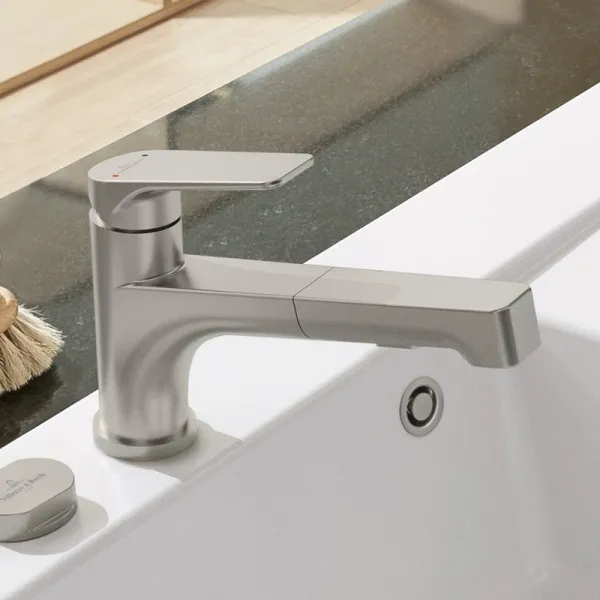 VILLEROY & BOCH VILLEROY & BOCH - Drezová batéria Villeroy & Boch Junis Shower, 928100LC, nerez 928100LC