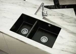 VILLEROY & BOCH VILLEROY & BOCH - Keramický drez Villeroy & Boch podstavný Subway 80 U, 338801J0, Chromit 338801J0