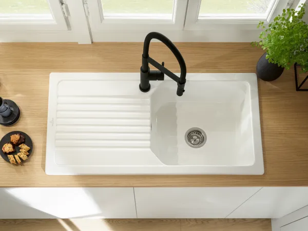 VILLEROY & BOCH VILLEROY & BOCH - Keramický drez Villeroy & Boch Linara 60, 338601TR Timber 338601TR