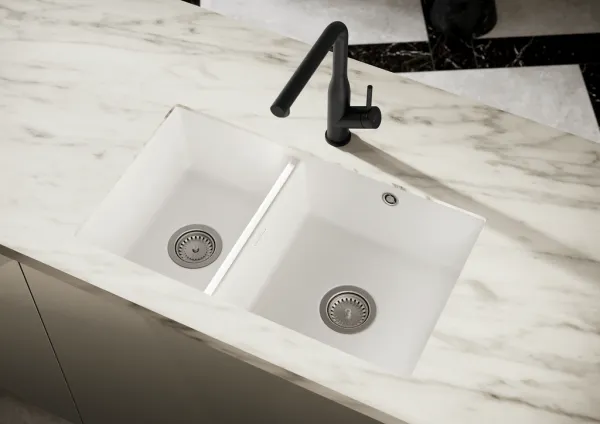 VILLEROY & BOCH VILLEROY & BOCH - Keramický drez Villeroy & Boch podstavný Subway 80 U, 338801RW, Stone White 338801RW