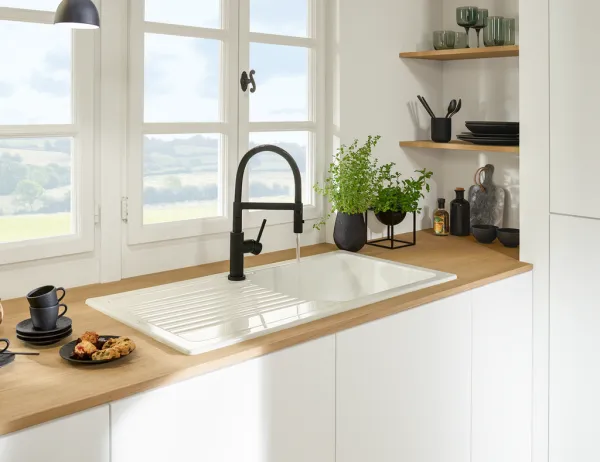 VILLEROY & BOCH VILLEROY & BOCH - Keramický drez Villeroy & Boch Linara 60, 338601TR Timber 338601TR