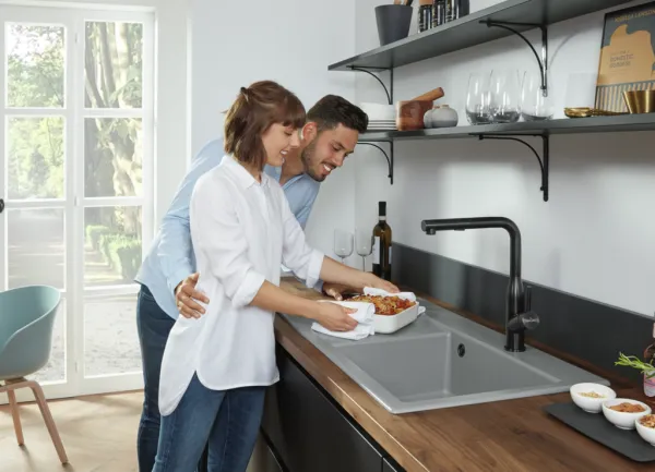 VILLEROY & BOCH VILLEROY & BOCH - Drezová batéria Villeroy & Boch Subway Style Shower, 92850005, antracit 92850005