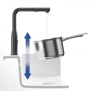 VILLEROY & BOCH VILLEROY & BOCH - Drezová batéria Villeroy & Boch Subway Style Shower, 92850005, antracit 92850005