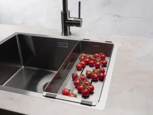 Reginox Príslušenstvo k drezom Reginox - dierovaná miska R30547, Gun Metal R30547