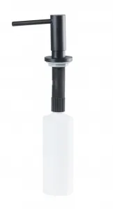 Dávkovač mydla Reginox R35450, Jet Black / čierny R35450