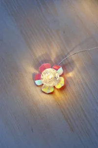 Weltbild LED světelný řetěz Barevné květy