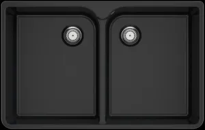VILLEROY & BOCH VILLEROY & BOCH - Keramický drez Villeroy & Boch Farmhouse 80 X, 638001R7, Pure Black 638001R7