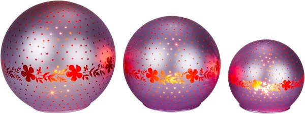 Weltbild LED světelné koule Shine, sada 3 ks