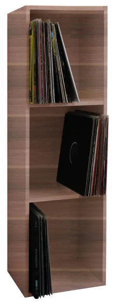 Regál na gramofónové platne Platto orech