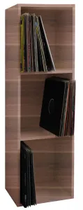 Regál na gramofónové platne Platto orech