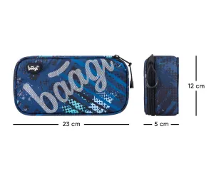 Školský peračník etui Skate Štruktúry