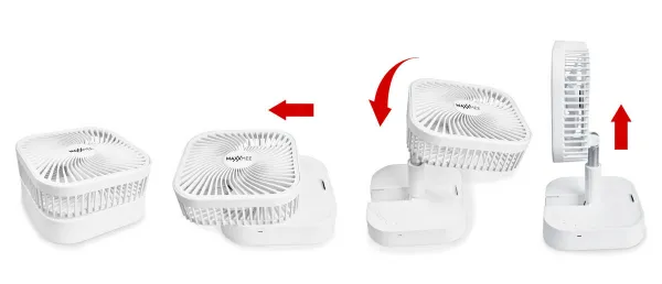 Weltbild Teleskopický ventilátor