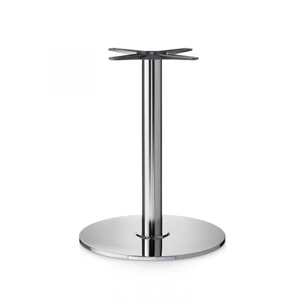 Okrúhly jedálenský stôl zo série MOD INOX