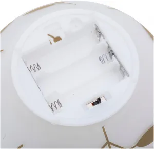 Weltbild LED světelné koule Golden Leaf, sada 3 ks