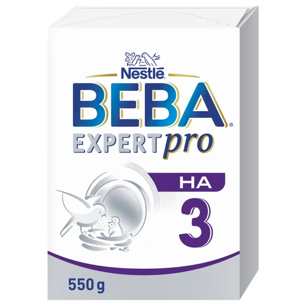 BEBA EXPERTpro HA 3 Výživa mliečna pre malé deti, 550 g