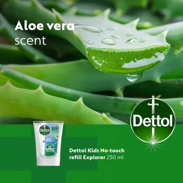 Dettol Soft on Skin Kids Explorer Power náplň do bezdotykového dávkovača mydla 250 ml