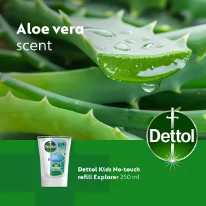 Dettol Soft on Skin Kids Explorer Power náplň do bezdotykového dávkovača mydla 250 ml