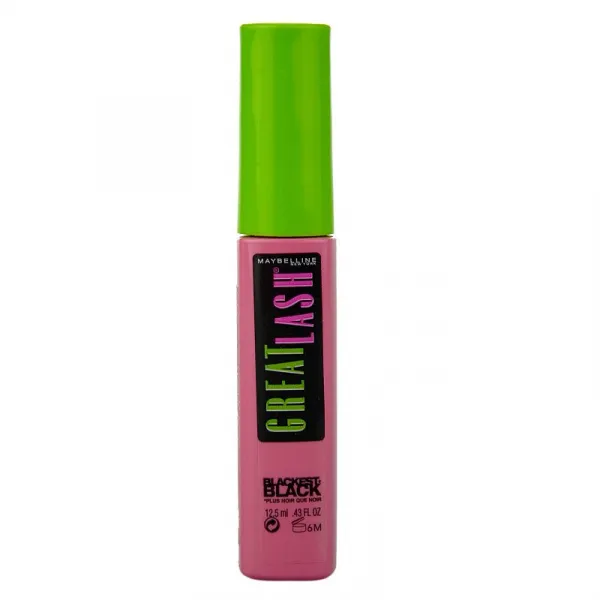 MAYBELLINE NEW YORK Great Lash Blackest Black riasenka odtieň Blackest Black 12.5 ml
