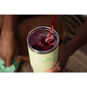 Stanley IceFlow™ Flip Straw Tumbler fľaša na vodu z nehrdzavejúcej ocele Tigerlilly 890 ml