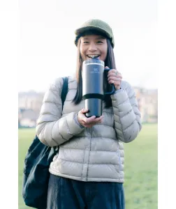 Stanley Quencher H2.O FlowState™ Tumbler tumbler z nehrdzavejúcej ocele s rúrkou Twilight 1180 ml