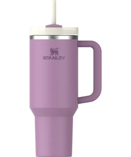 Stanley Quencher H2.O FlowState™ Tumbler tumbler z nehrdzavejúcej ocele s rúrkou Ash 1180 ml