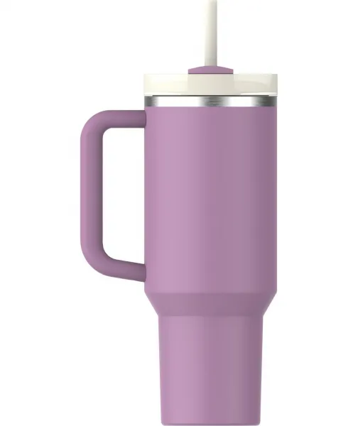 Stanley Quencher H2.O FlowState™ Tumbler tumbler z nehrdzavejúcej ocele s rúrkou Ash 1180 ml