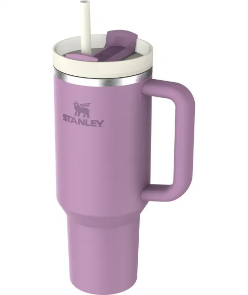 Stanley Quencher H2.O FlowState™ Tumbler tumbler z nehrdzavejúcej ocele s rúrkou Ash 1180 ml
