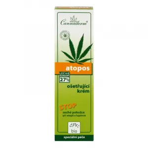 Cannaderm Atopos ošetrujúci krém na atopiu a psoriázu 75 g