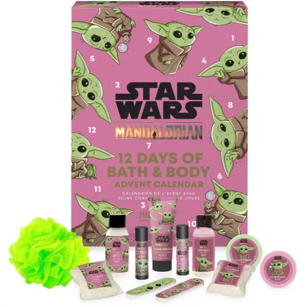 Mad Beauty Star Wars The Mandalorian The Child adventný kalendár