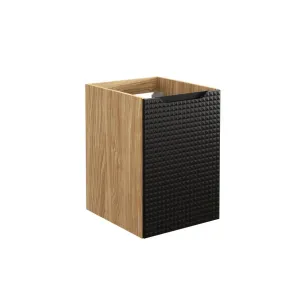 Comad Kúpeľňová zostava Luxor Black Cloud so skrinkami a umývadlom 120 cm čierna/dub olejovaný