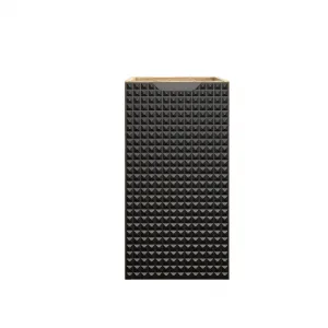 Comad Závesná kúpeľňová skrinka Luxor Black s doskou 81-30-1D čierna/dub
olejovaný