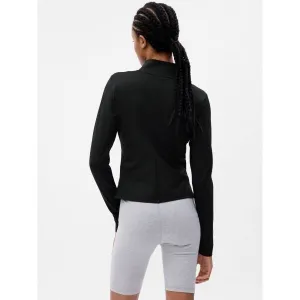GAP POWER FULL ZIP Dámska bunda, čierna, veľkosť