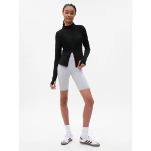 GAP POWER FULL ZIP Dámska bunda, čierna, veľkosť