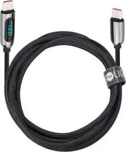 Kábel SOLIGHT SSC1802 USB-C/USB-C 2m Black