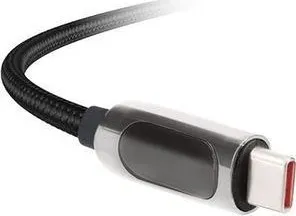 Kábel SOLIGHT SSC1802 USB-C/USB-C 2m Black