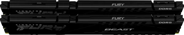 KINGSTON DIMM DDR5 32GB (Kit of 2) 6000MT/s CL30 ECC FURY Beast EXPO Černá