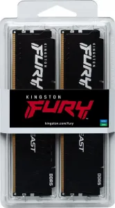 KINGSTON DIMM DDR5 32GB (Kit of 2) 6000MT/s CL30 ECC FURY Beast EXPO Černá